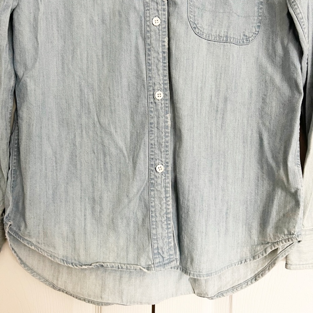 Rails Cleopatra Button Up Distressed Wash Patch S… - image 6